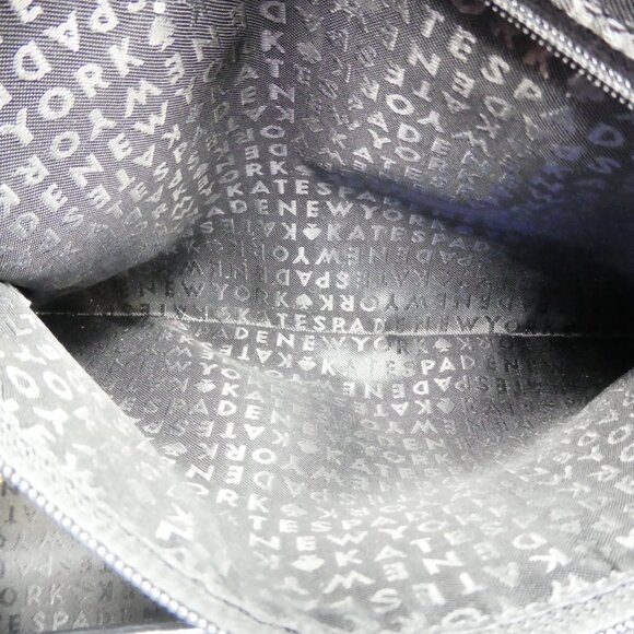 Kate Spade New York Two Tone Satchel Handbag Leather Purse - Picture 8 of 12